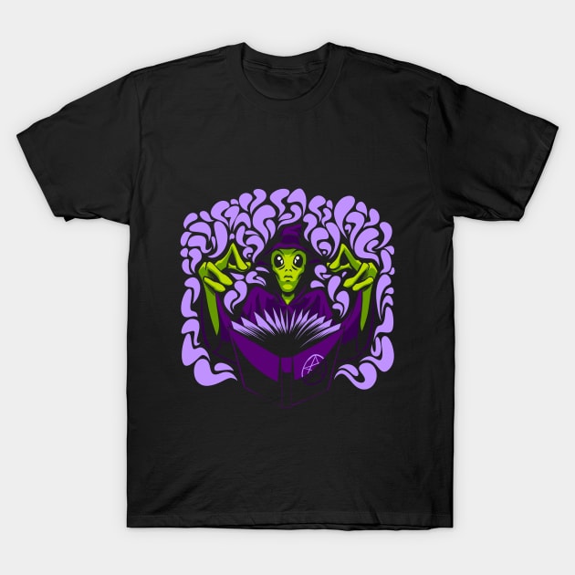 Can An Alien Be A Witcher? T-Shirt by Mauricio Estay